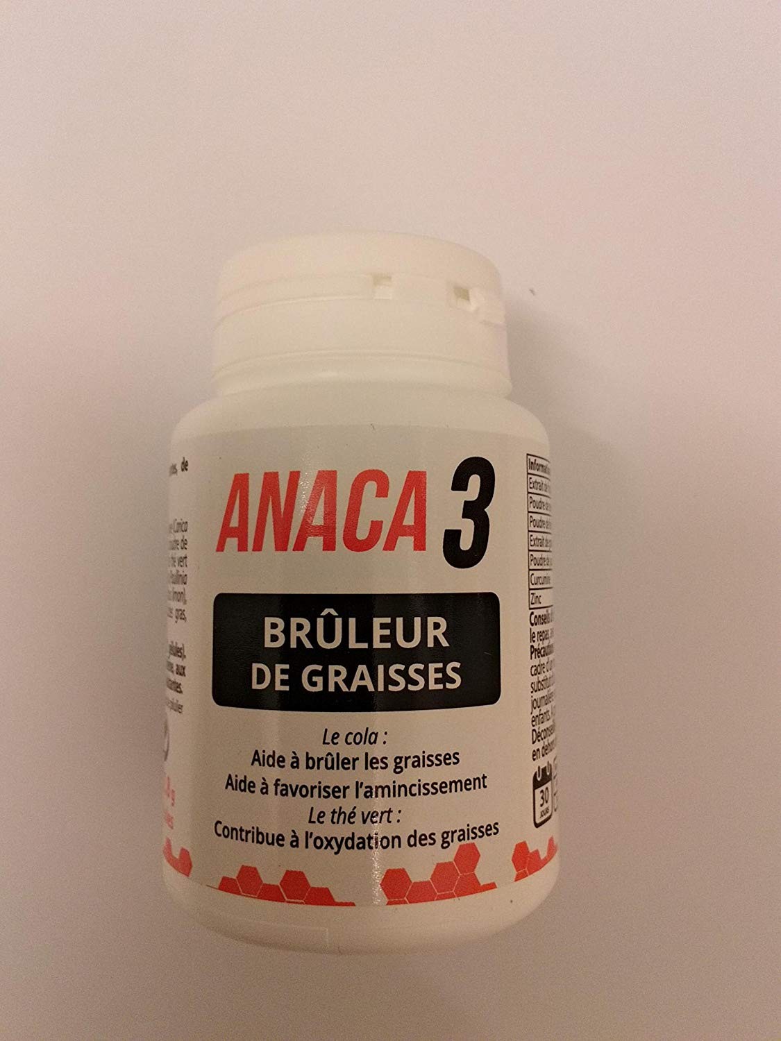 Anaca3 Brûleur de Graisses 60 Gélules