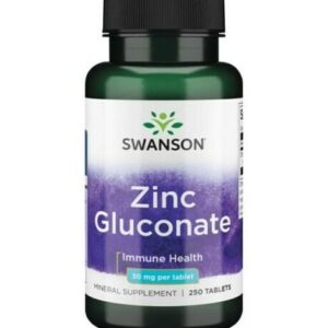 Swanson, Gluconate de zinc, 30 mg, 250 comprimés